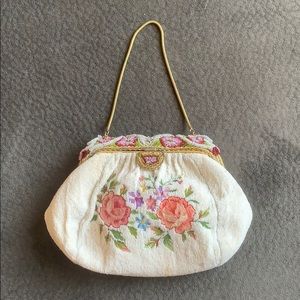 Hand Beaded Antique Purse (from europe)